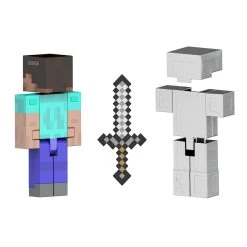 Minecraft Diamond Level Steve Figure 10 Minecraft Diamond Level Steve Figure -Children's Toy Store MinecraftDiamondLevelSteveFigure3