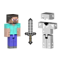 Minecraft Diamond Level Steve Figure 11 Minecraft Diamond Level Steve Figure -Children's Toy Store MinecraftDiamondLevelSteveFigure4