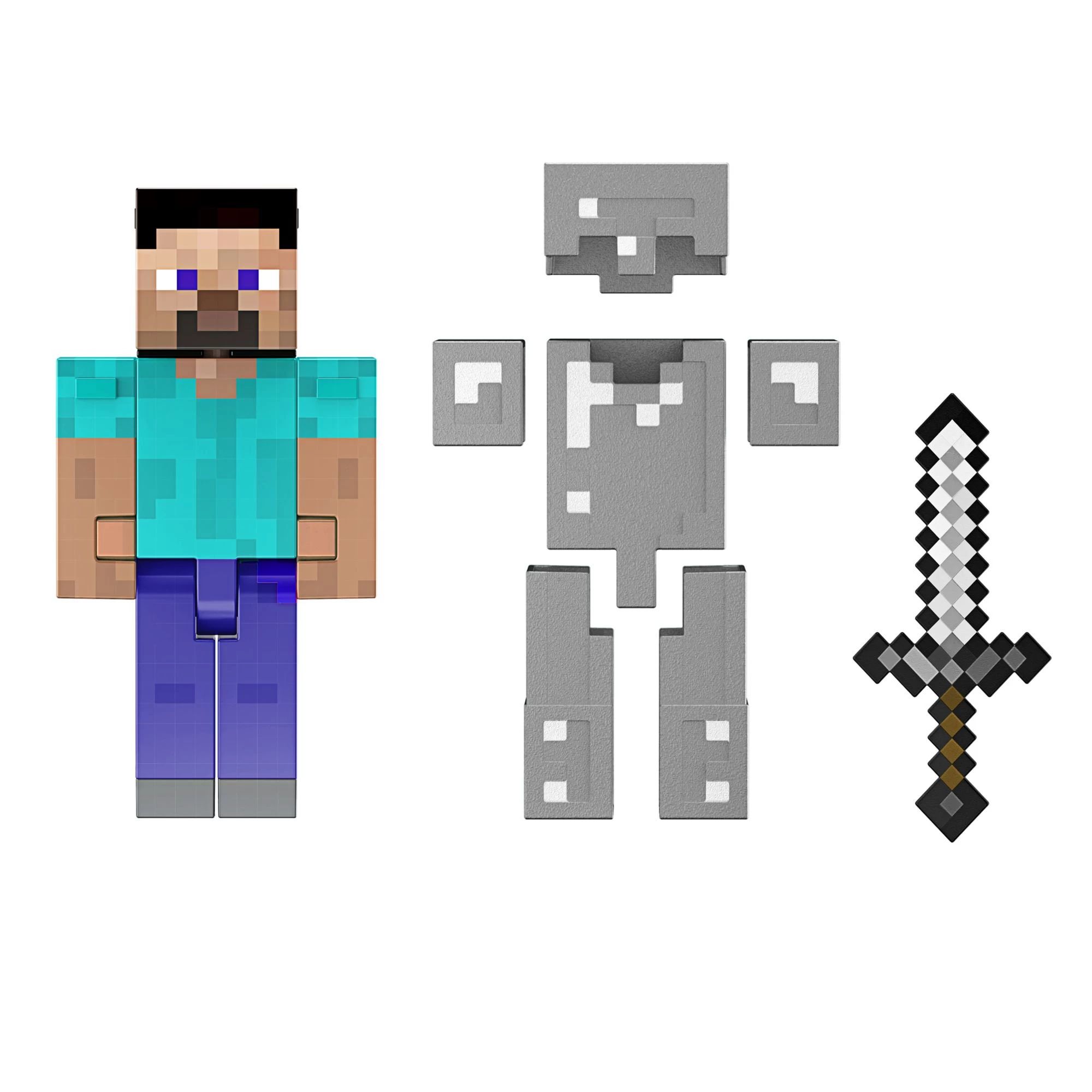 Minecraft Diamond Level Steve Figure 7 Minecraft Diamond Level Steve Figure - Image 5