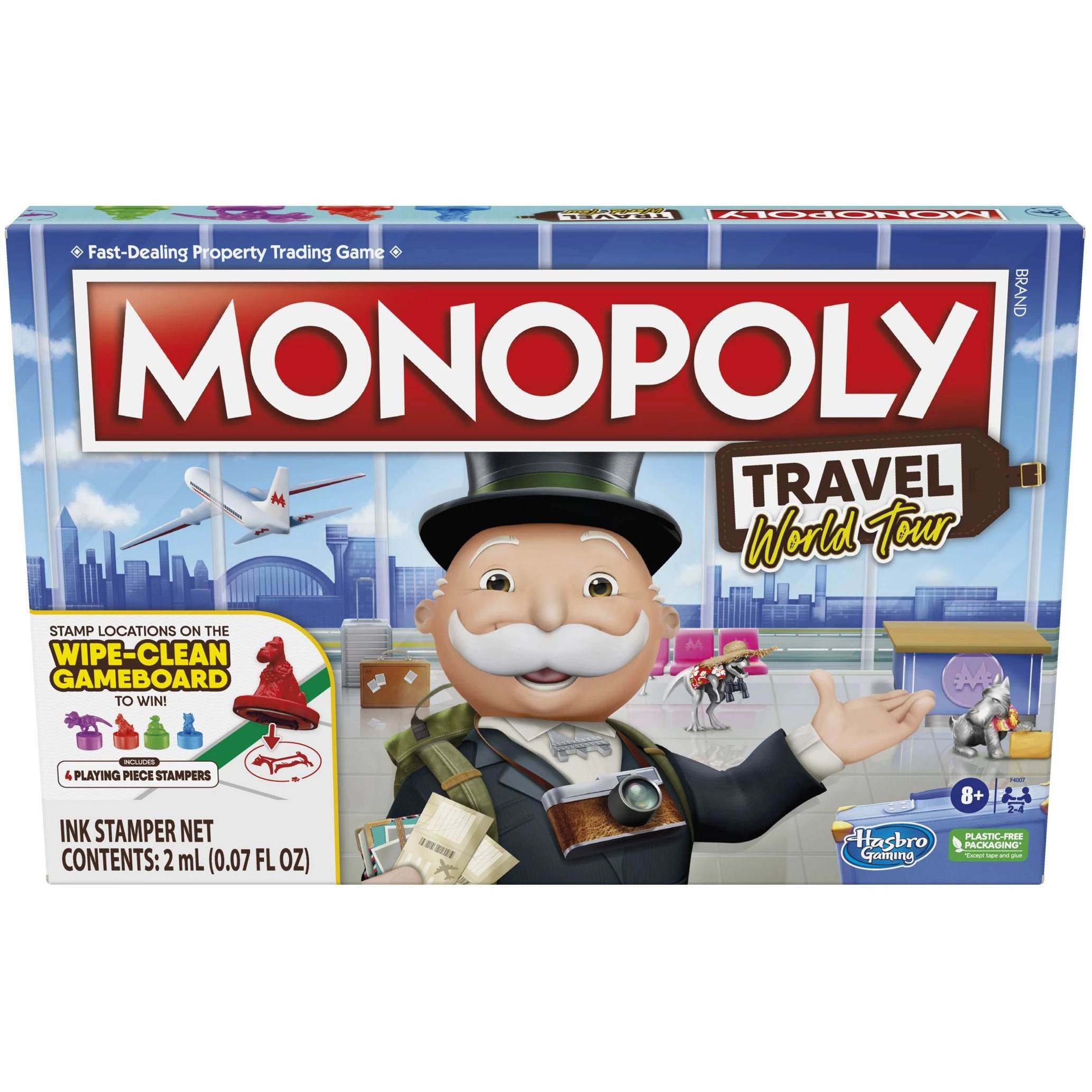 Hasbro Gaming Monopoly Travel World Tour Board Game 3 Hasbro Gaming Monopoly Travel World Tour Board Game