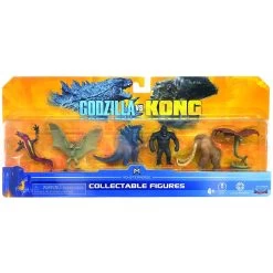 Monsterverse Godzilla Vs Kong 2" Mini Monster Figure Pack