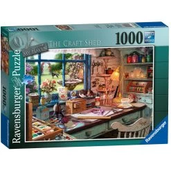Ravensburger My Haven No.1 The Craft Shed 1000 Piece Jigsaw Puzzle