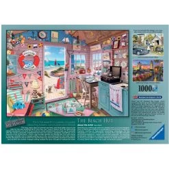 Ravensburger My Haven No.7 The Beach Hut 1000 Piece Jigsaw Puzzle -Children's Toy Store MyHavenNo.7TheBeachHut1000PieceJigsawPuzzle7