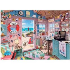 Ravensburger My Haven No.7 The Beach Hut 1000 Piece Jigsaw Puzzle -Children's Toy Store MyHavenNo.7TheBeachHut1000PieceJigsawPuzzle8