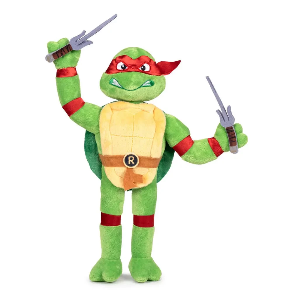Ninja Turtles Rafael Plush Toy 32cm 3 Ninja Turtles Rafael Plush Toy 32cm