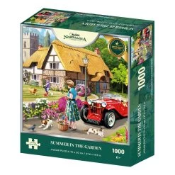 Nostalgia Collection: Summer In The Garden 1000 Piece Jigsaw Puzzle