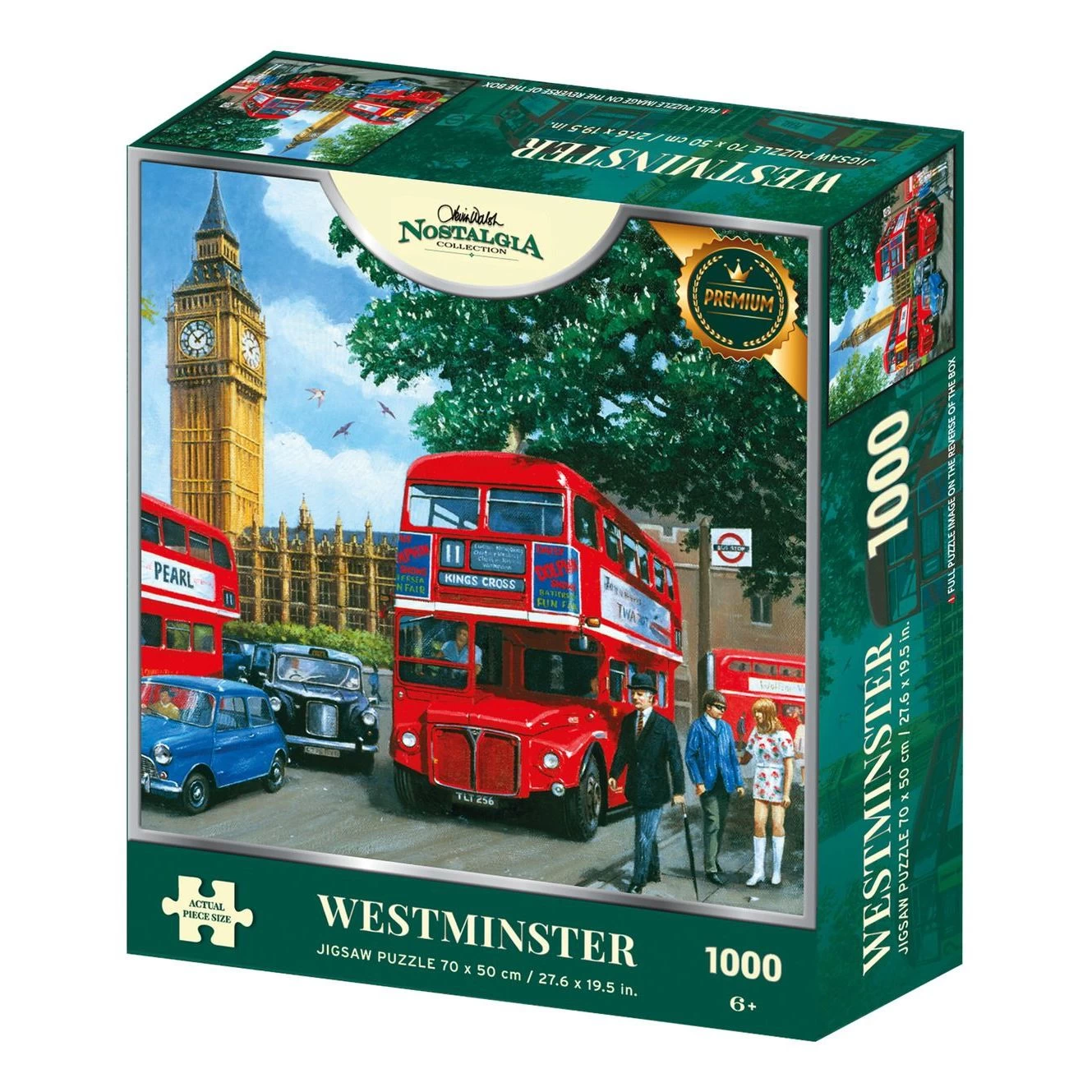 Nostalgia Collection: Westminster 1000 Piece Jigsaw Puzzle 3 Nostalgia Collection: Westminster 1000 Piece Jigsaw Puzzle