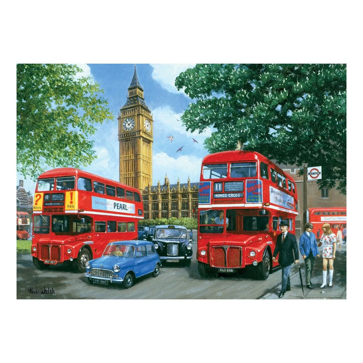 Nostalgia Collection: Westminster 1000 Piece Jigsaw Puzzle 4 Nostalgia Collection: Westminster 1000 Piece Jigsaw Puzzle - Image 2