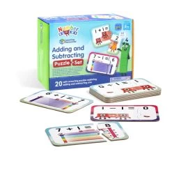 Learning Resources Numberblocks Adding & Subracting Puzzle Set -Children's Toy Store NumberblocksAdding SubractingPuzzleSet3