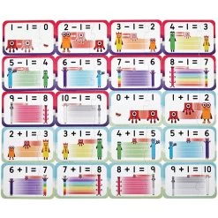 Learning Resources Numberblocks Adding & Subracting Puzzle Set -Children's Toy Store NumberblocksAdding SubractingPuzzleSet4