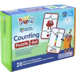 Learning Resources Numberblocks Counting Puzzle Set -Children's Toy Store NumberblocksCountingPuzzleSet8