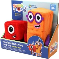 Learning Resources Numberblocks One & Two Playful Pals Plush -Children's Toy Store NumberblocksOne TwoPlayfulPalsPlush11