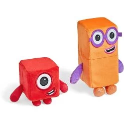 Learning Resources Numberblocks One & Two Playful Pals Plush -Children's Toy Store NumberblocksOne TwoPlayfulPalsPlush4