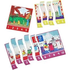 Learning Resources Numberblocks Sequencing Puzzle Set -Children's Toy Store NumberblocksSequencingPuzzleSet5