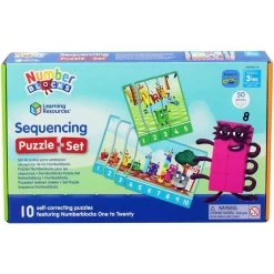 Learning Resources Numberblocks Sequencing Puzzle Set -Children's Toy Store NumberblocksSequencingPuzzleSet9