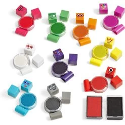 Learning Resources Numberblocks Stampoline Park Stamp Activity Set -Children's Toy Store NumberblocksStampolineParkStampActivitySet3
