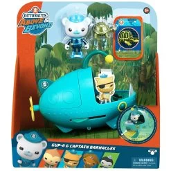 Octonauts Gup-A & Captain Barnacles Figure & Vehicle