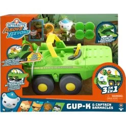 Octonauts Above & Beyond Gup-K & Captain Barnacle Swamp Speeder