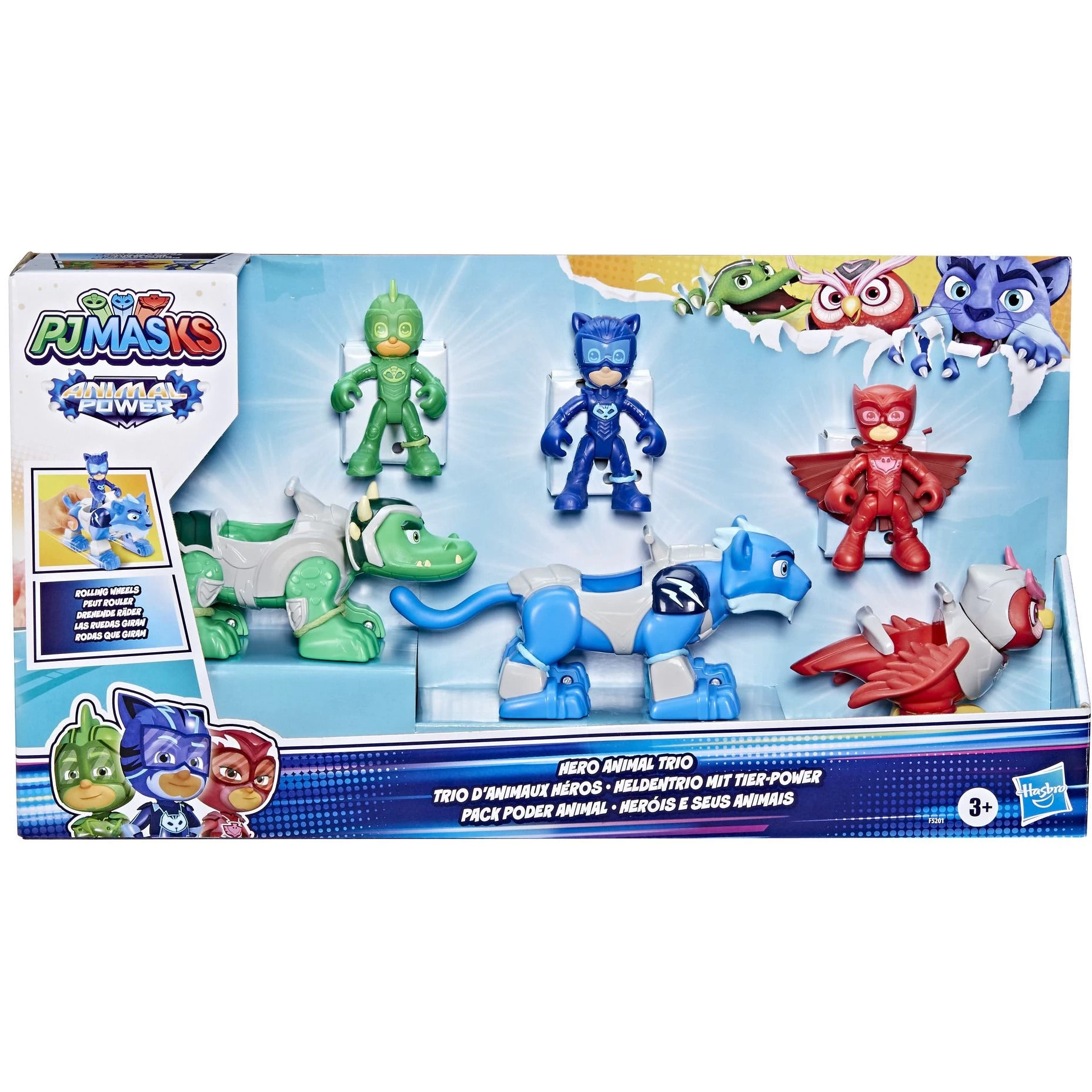 PJ Masks Hero Animal Trio 3 PJ Masks Hero Animal Trio
