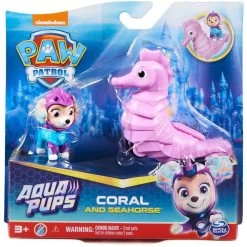Paw Patrol Aqua Pups Coral & Seahorse