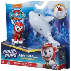 Paw Patrol Aqua Pups Marshall & Dolphin -Children's Toy Store PawPatrolAquaPupsMarshall Dolphin4