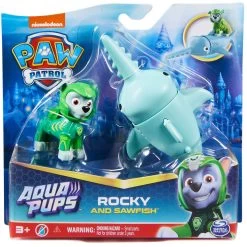 Paw Patrol Aqua Pups Rocky & Sawfish