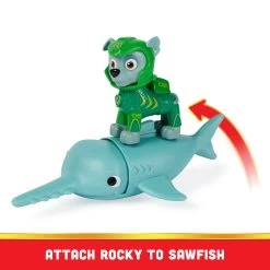 Paw Patrol Aqua Pups Rocky & Sawfish -Children's Toy Store PawPatrolAquaPupsRocky Sawfish3