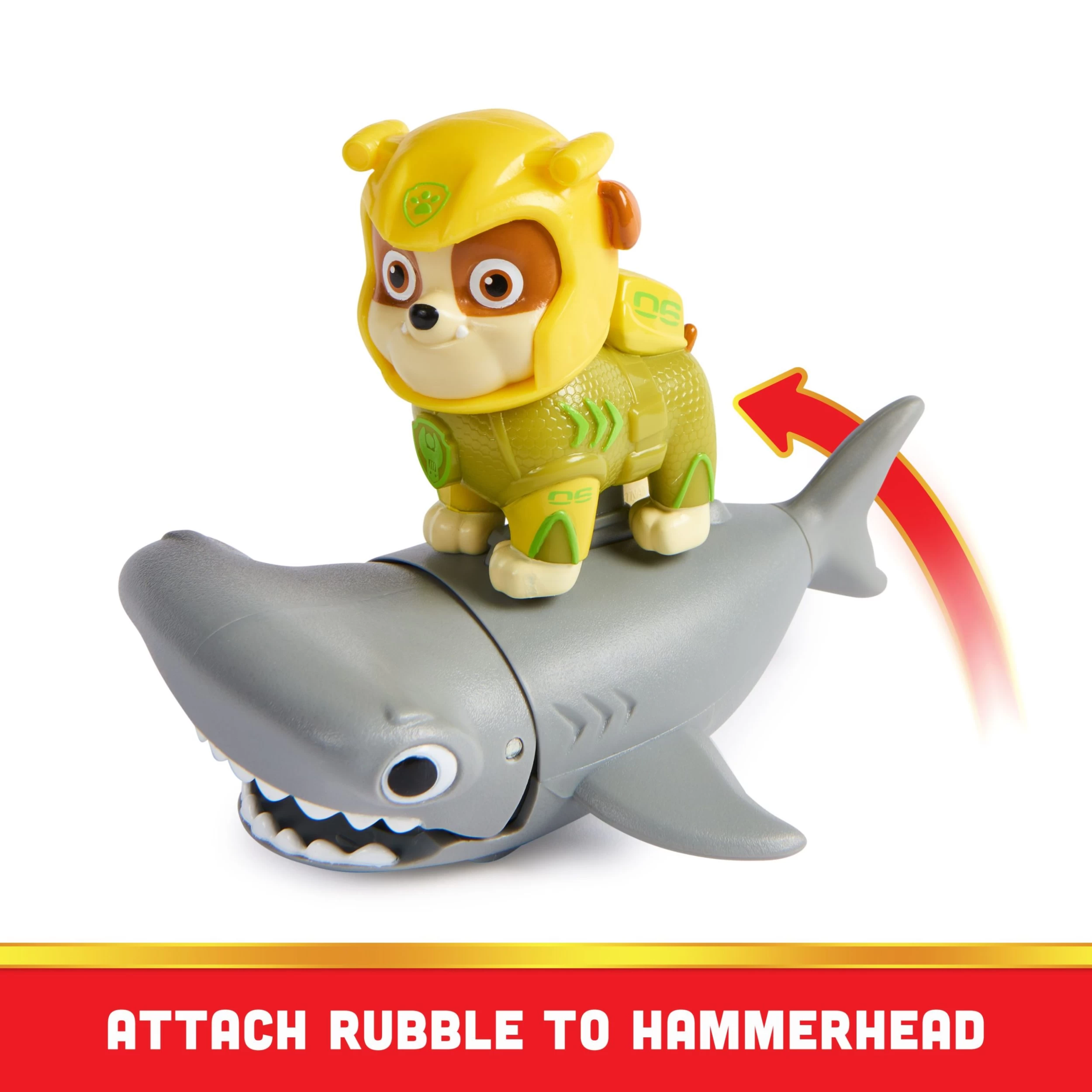 Paw Patrol Aqua Pups Rubble & Hammerhead 4 Paw Patrol Aqua Pups Rubble & Hammerhead - Image 2