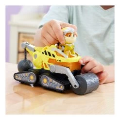 Paw Patrol Mighty Movie Rubble Bulldozer -Children's Toy Store PawPatrolMightyMovieRubbleBulldozer4
