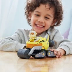 Paw Patrol Mighty Movie Rubble Bulldozer -Children's Toy Store PawPatrolMightyMovieRubbleBulldozer6