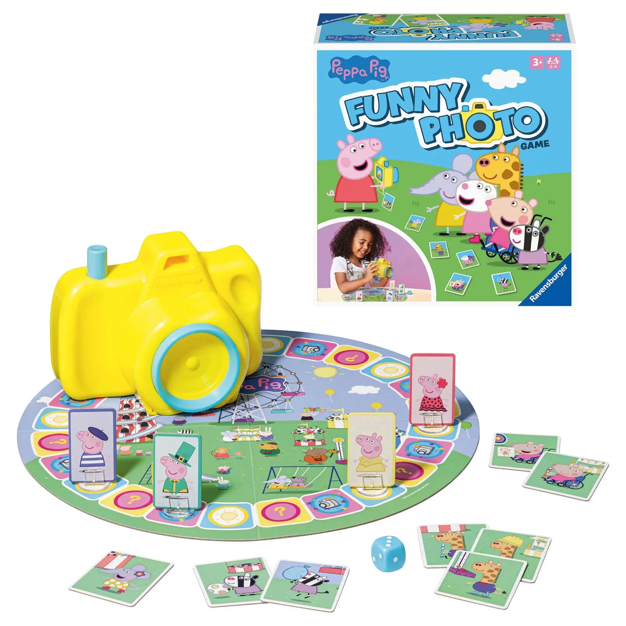 Ravensburger Peppa Pig Funny Photo Game 4 Ravensburger Peppa Pig Funny Photo Game - Image 2