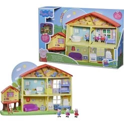 Peppa Pig Peppa's Playtime To Bedtime House -Children's Toy Store PeppaPigPeppa sPlaytimetoBedtimeHouse5