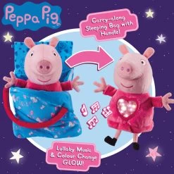 Peppa Pig Sleepover Peppa Plush Toy -Children's Toy Store PeppaPigSleepoverPeppa5