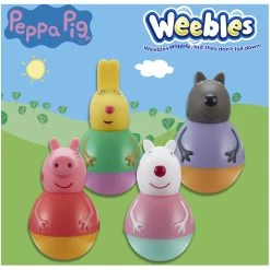 Peppa Pig Weebles Peppa & Friends Figure Pack -Children's Toy Store PeppaPigWeeblesPeppa FriendsFigurePack4