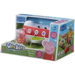 Peppa Pig Weebles Push Along Wobbily Plane 9 Peppa Pig Weebles Push Along Wobbily Plane -Children's Toy Store PeppaPigWeeblesPushAlongWobbilyPlane3