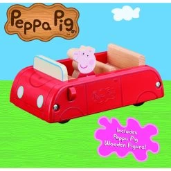Peppa Pig Peppa's Wooden Play Family Car & Figure 11 Peppa Pig Peppa's Wooden Play Family Car & Figure -Children's Toy Store Peppa sWoodenPlayFamilyCar Figure4