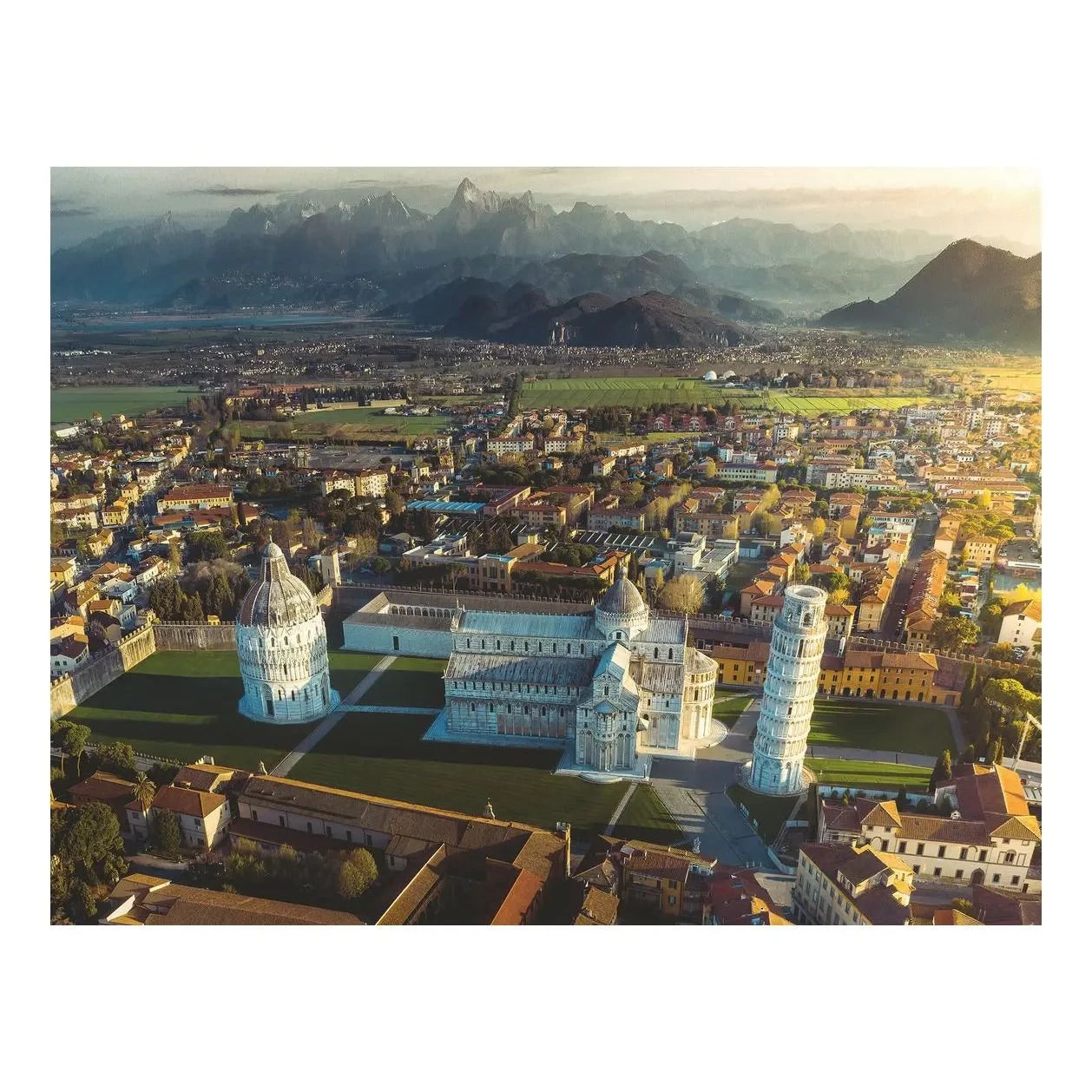 Ravensburger Pisa & Mount Pisano 2000 Piece Jigsaw Puzzle 7 Ravensburger Pisa & Mount Pisano 2000 Piece Jigsaw Puzzle - Image 5