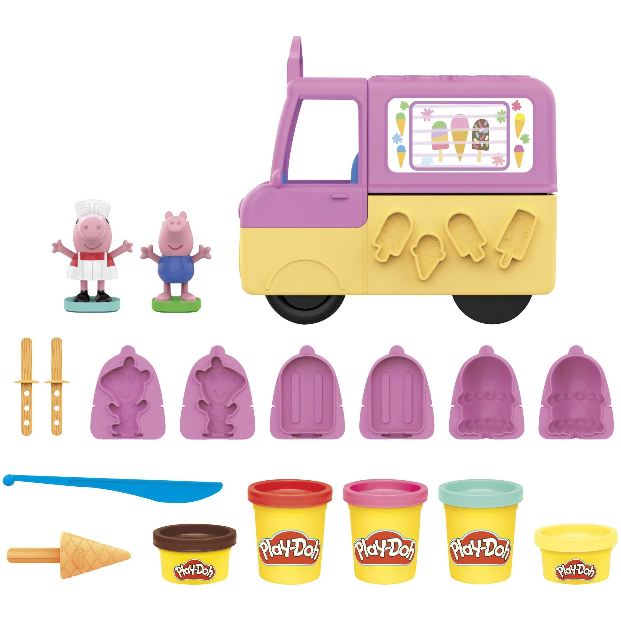 Play-Doh Peppa's Ice Cream Playset 4 Play-Doh Peppa's Ice Cream Playset - Image 2