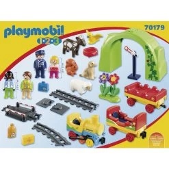 Playmobil 1.2.3 My First Train Set -Children's Toy Store Playmobil1.2.3MyFirstTrainSet7