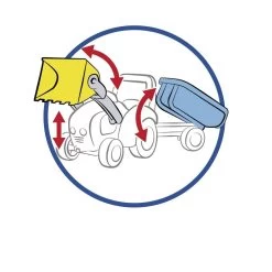 Playmobil 1.2.3 Tractor With Trailer -Children's Toy Store Playmobil1.2.3TractorWithTrailer3