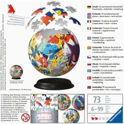 Ravensburger Pokemon 72 Piece 3D Jigsaw Puzzle 12 Ravensburger Pokemon 72 Piece 3D Jigsaw Puzzle -Children's Toy Store Pokemon72Piece3DJigsawPuzzle5