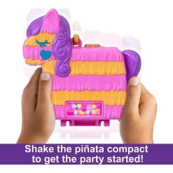 Polly Pocket Pinata Party Compact -Children's Toy Store PollyPocketPinataPartyCompact4