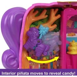 Polly Pocket Pinata Party Compact -Children's Toy Store PollyPocketPinataPartyCompact5