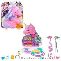Polly Pocket Rainbow Unicorn Playset 13 Polly Pocket Rainbow Unicorn Playset -Children's Toy Store PollyPocketRainbowUnicornPlayset6