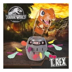 Tomy Jurassic World Pop Up T-Rex Game -Children's Toy Store PopUpT Rex4