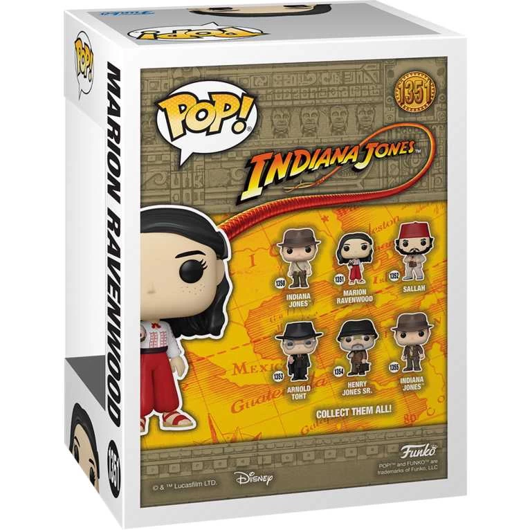 FUNKO Pop! Movies - Indiana Jones - Marion Ravenwood 5 FUNKO Pop! Movies - Indiana Jones - Marion Ravenwood - Image 3