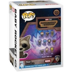 FUNKO Pop! Marvel - Guardians Of The Galaxy 3 - Baby Rocket -Children's Toy Store Pop Marvel GuardiansoftheGalaxy3 BabyRocket3