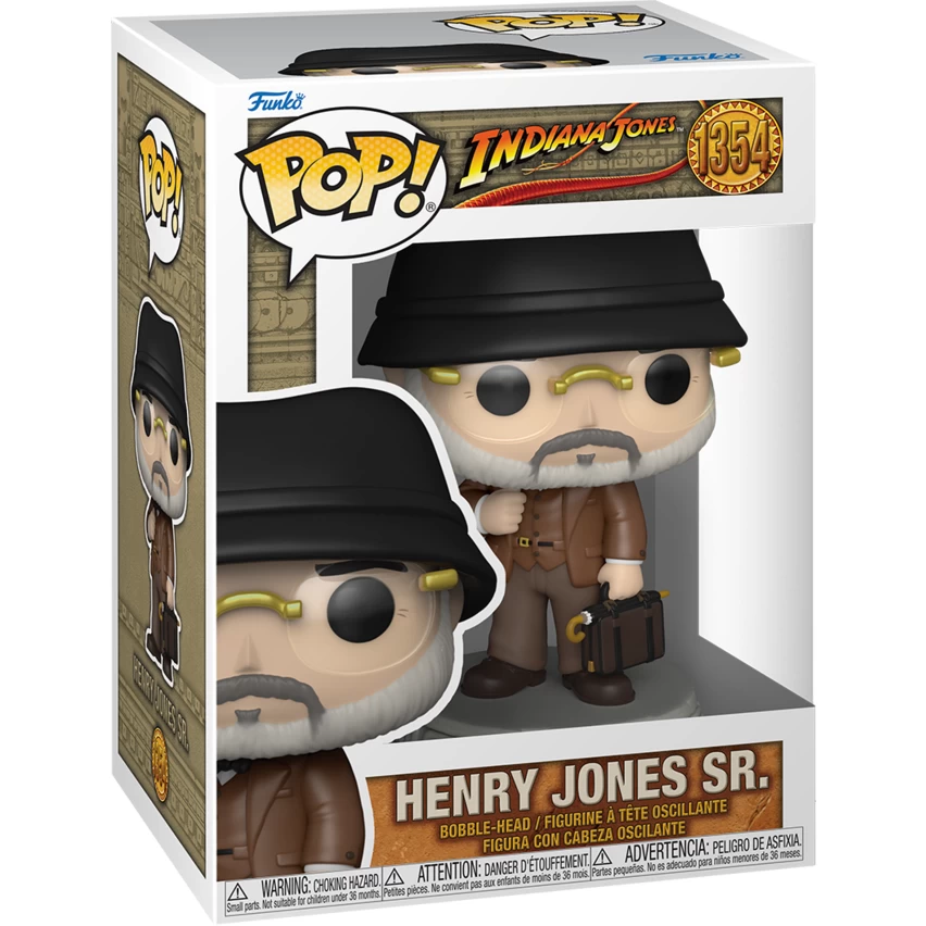 FUNKO Pop! Movies - Indiana Jones - Henry Jones Sr 3 FUNKO Pop! Movies - Indiana Jones - Henry Jones Sr