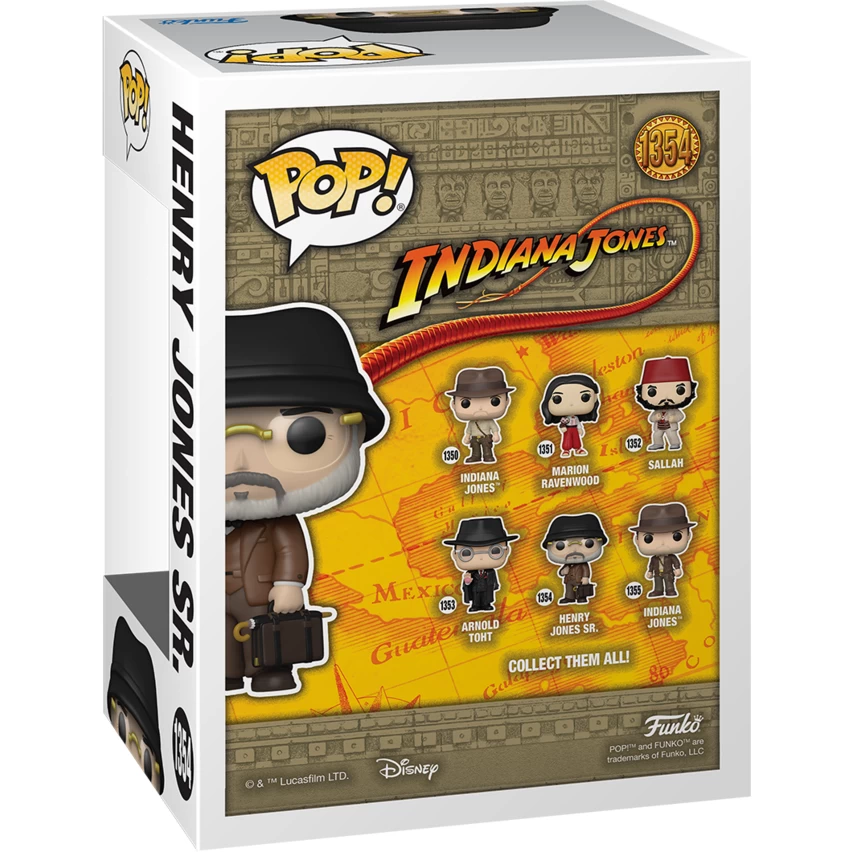 FUNKO Pop! Movies - Indiana Jones - Henry Jones Sr 5 FUNKO Pop! Movies - Indiana Jones - Henry Jones Sr - Image 3