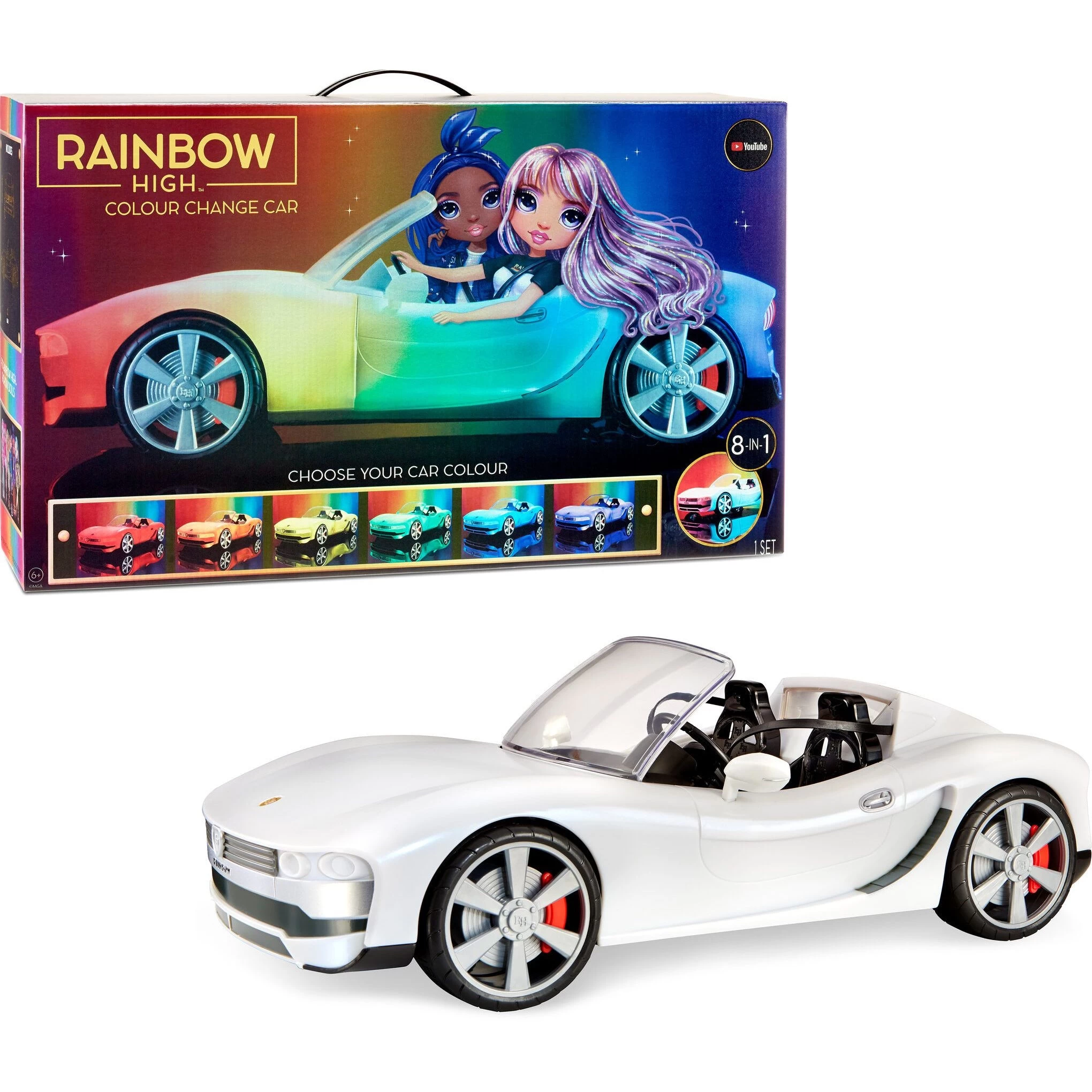Rainbow High Colour Change Car 8 Rainbow High Colour Change Car - Image 6